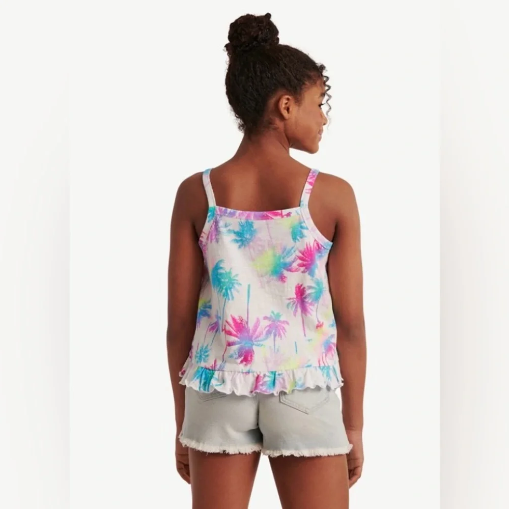 Justice Ruffled Camisole Tank Top